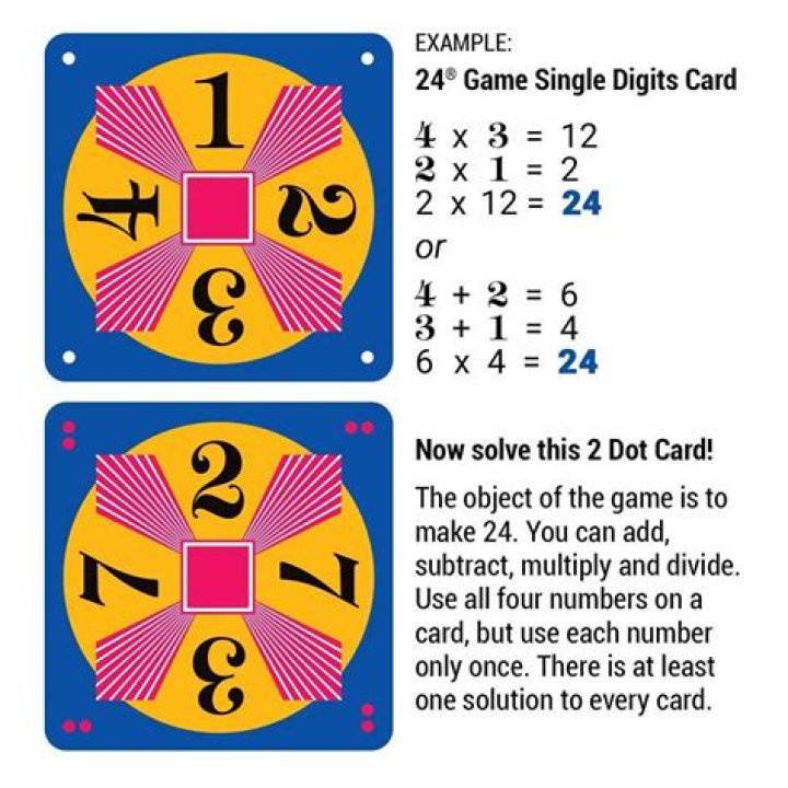 24 Game – Math Card Puzzle