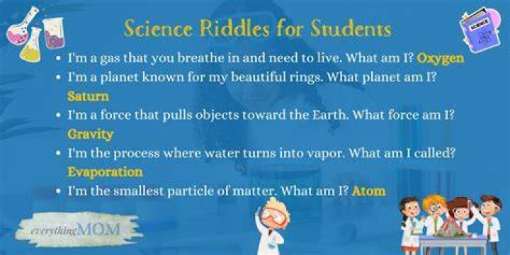 47 Best Science Riddles (with Answers)