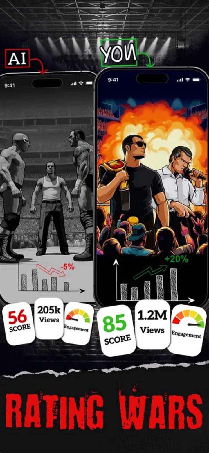 50 Games Like Pro Wrestling Simulator for IOS iPhone