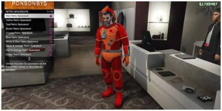 A sessanta nove retro suit in GTA V.