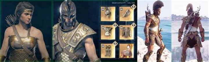 Unlock All Legendary Armor Assassin's Creed Odyssey Achillies Armor Legendary Armor Set Assassin's Creed Odyssey