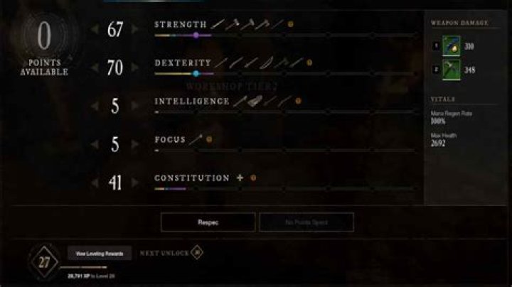All Attributes in New World explained