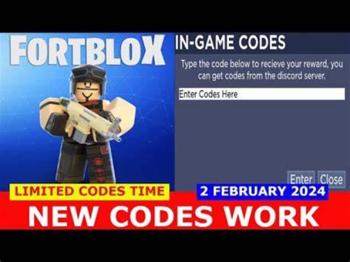 All Available Codes for Fortblox (February 2024)