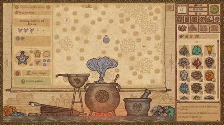 All potion effects in Potion Craft and how to make them