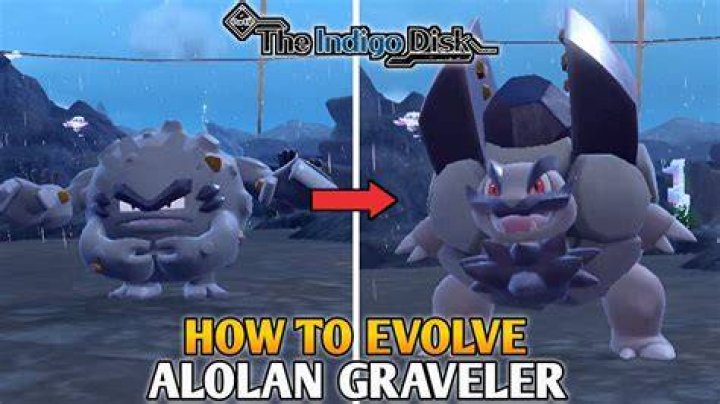 Alolan Graveler Indigo Disk DLC