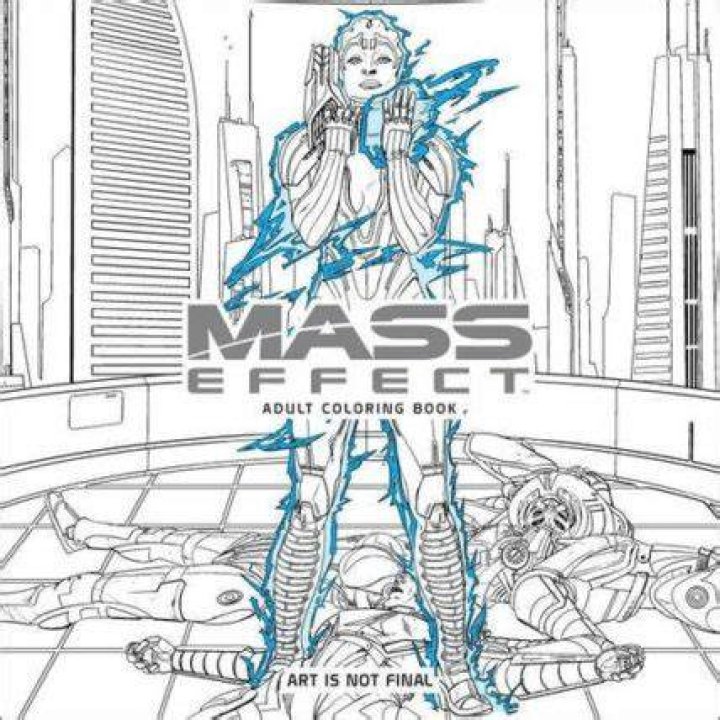 
Amazon Lists Mass Effect Coloring Book That Features Artwork From Andromeda