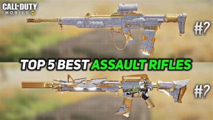 assualt rifle cod mobile