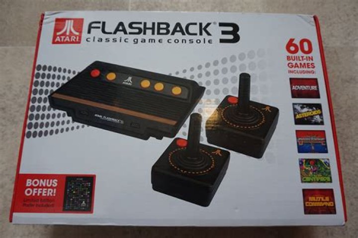 Atari Flashback 3 console: 60 games, £50