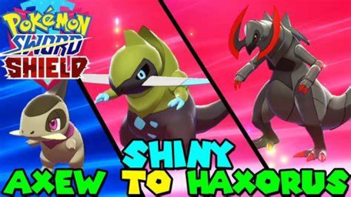 Axew Evolution in Pokémon Sword and Shield