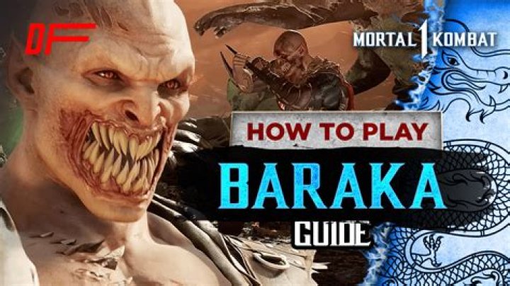 Baraka All Basic Moves Guide & List - Mortal Kombat 11 Moves Tutorial