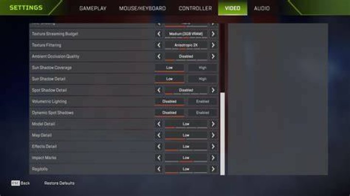 best apex legends settings