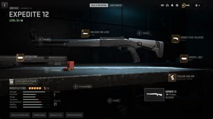 Best Expedite 12 loadout and attachment in Warzone 2