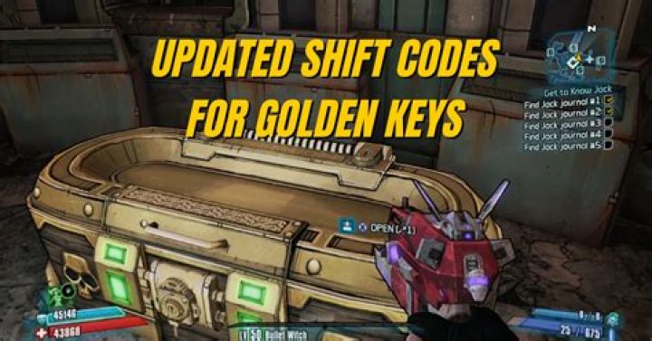 Borderlands 2 List of Working SHIFT Codes for Golden Keys