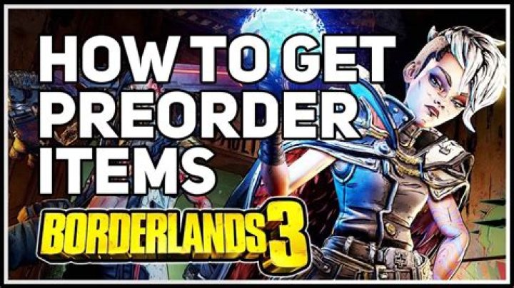 Borderlands 3 Pre-Order