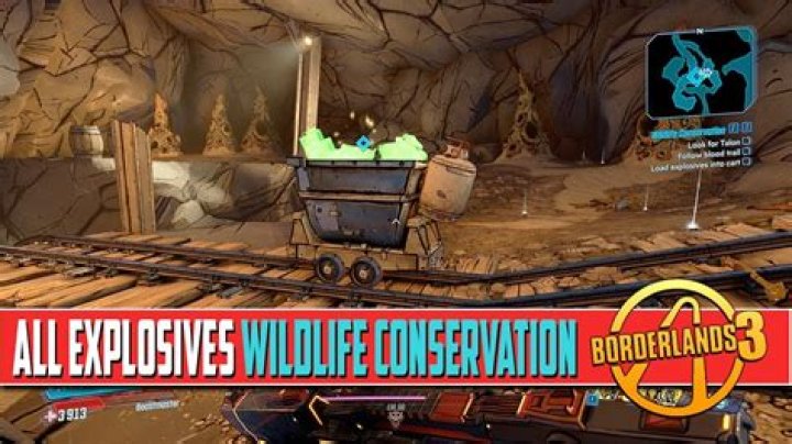 Borderlands 3 wildlife conservation explosives location