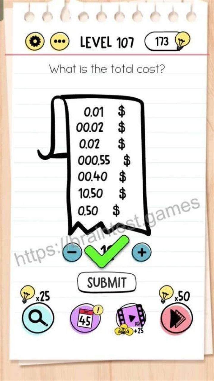 
Brain Test Level 107 Detailed Solution & Answer