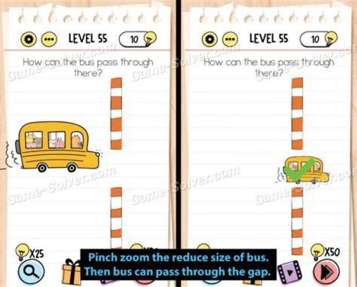 Brain Test Level 55 Answers Brain Test Level 55 Answers