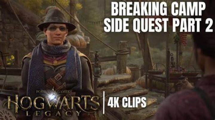 Breaking Camp Hogwarts Legacy Side Quest