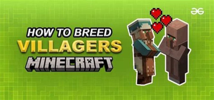 Breed Villagers in Minecraft