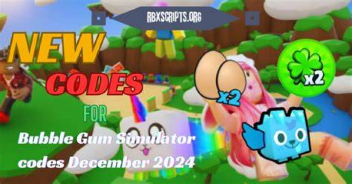Bubble Gum Simulator Codes (December 2021)