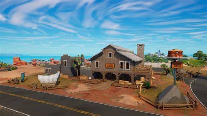 Butter Barn's kitchen in Fortnite.