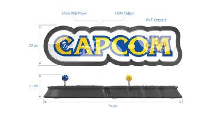 Capcom Home Arcade has a crazy controller and includes 16 games