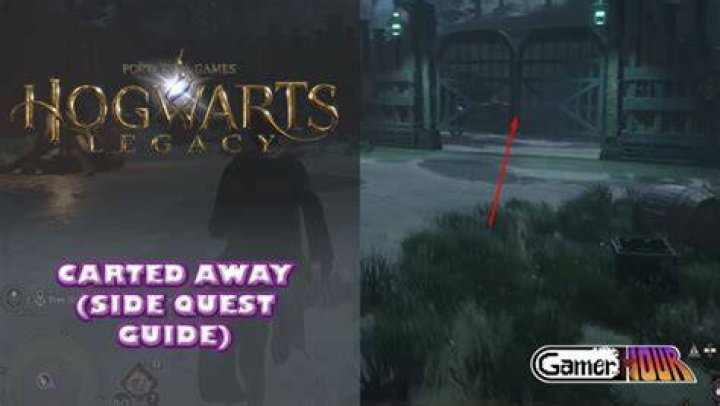 Carted Away Hogwarts Legacy Side Quest
