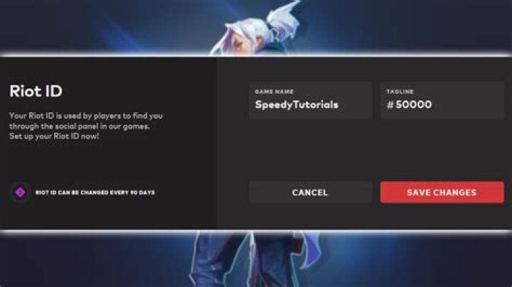 Change Riot Games ID