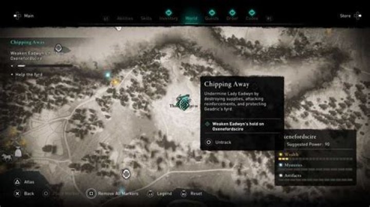 Chipping Away Quest Guide