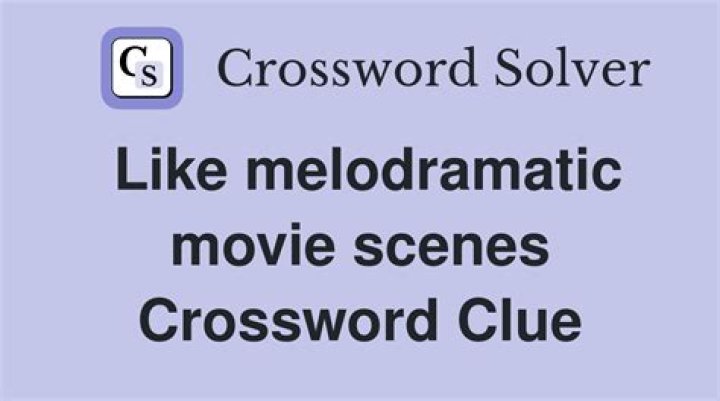 Classic melodramatic cry Crossword Clue