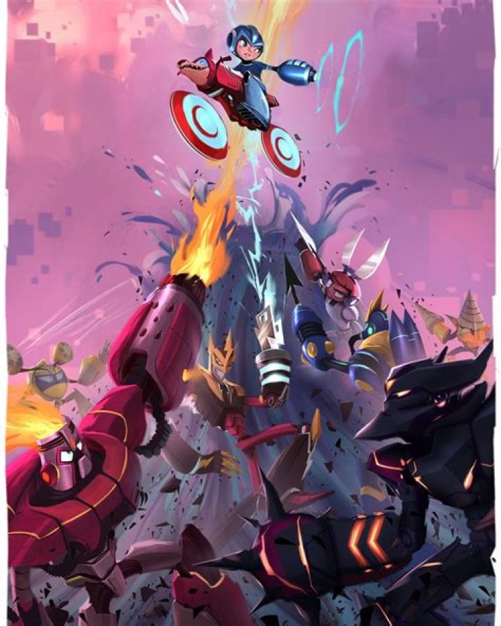 Comic-Con: Mega Man Fully Charged Artwork Revealed