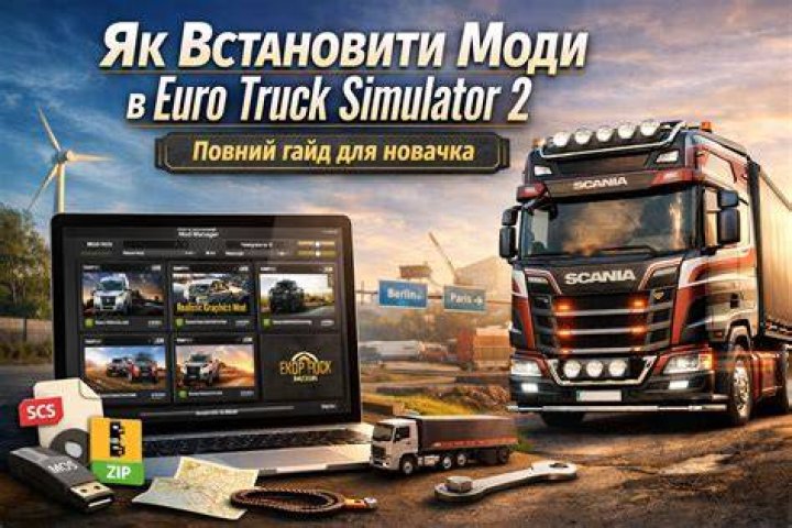 Complete Guide to Euro Truck Simulator 2 Mods