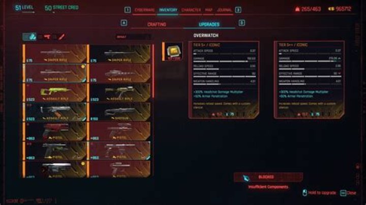 Cyberpunk 2077's Weapon Classes Explained