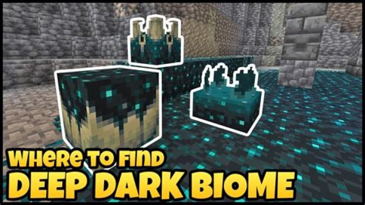 deep dark biome in minecraft