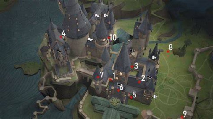 Demiguise Statue - Hogwarts Castle, Long Gallery - Hogwarts Legacy