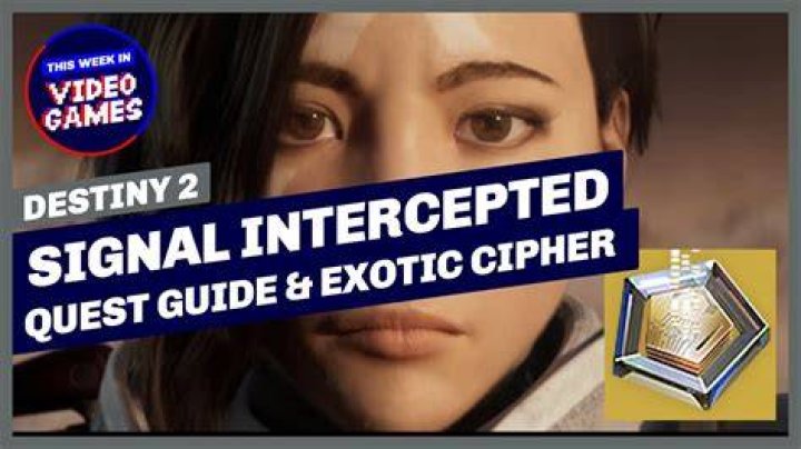 Destiny 2 Intercepted Signal Quest