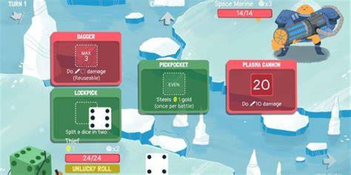 Dicey Dungeons Thief Gameplay