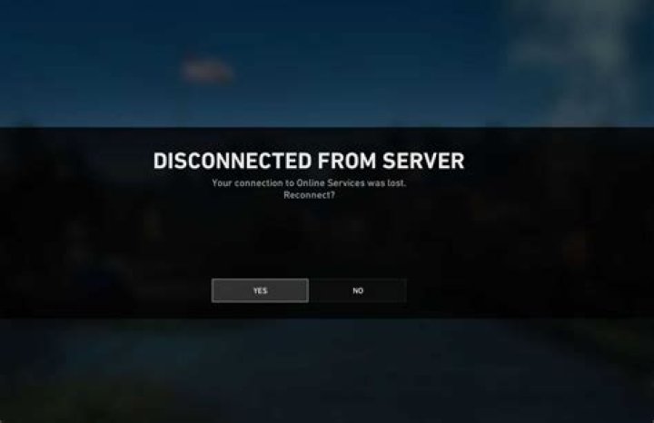 disconnected server back 4 blood
