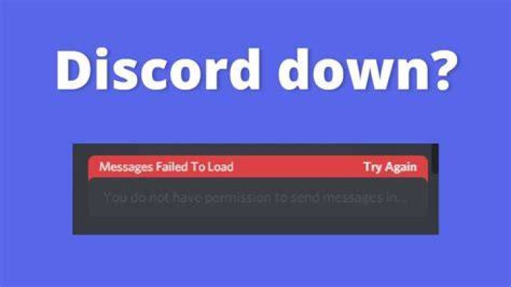 discord down messages failed to load error