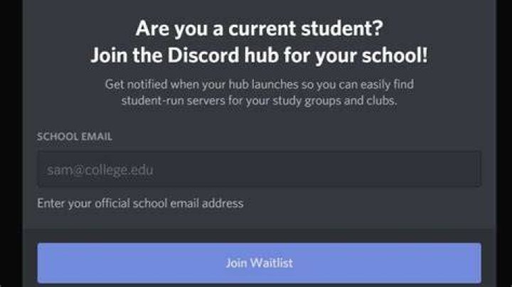 discord school hubs feature