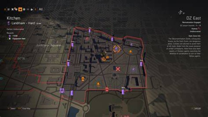 Division 2 Dark Zone Chest Locations
