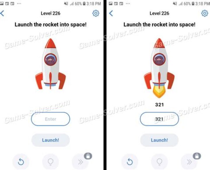 Easy Game Level 226 Launch the rocket into space! Easy Game Level 226 Launch the rocket into space!