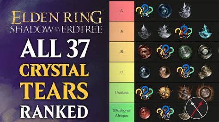Elden Ring best Crystal Tears explained