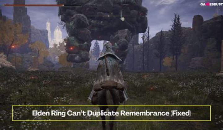 elden ring cant duplicate remembrance fix