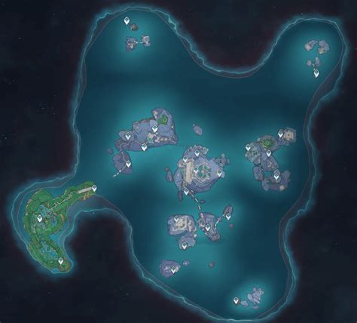 Enkanomiya map Genshin Impact