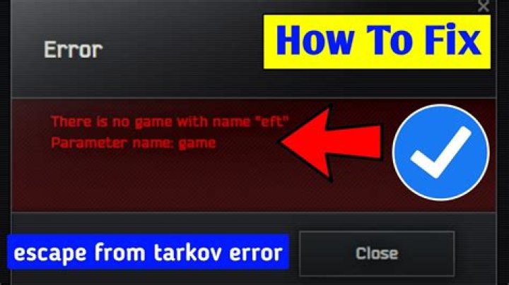 Escape from Tarkov Error Reading JObject from JsonReader Fix