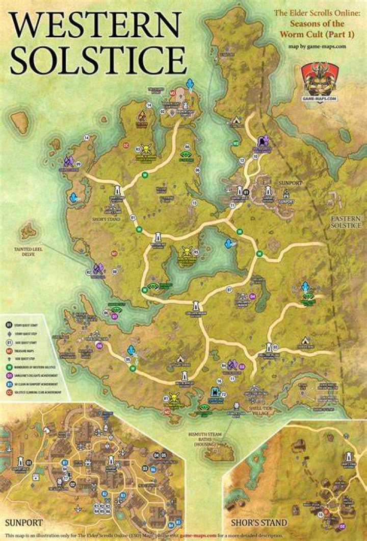 ESO Points of Interest