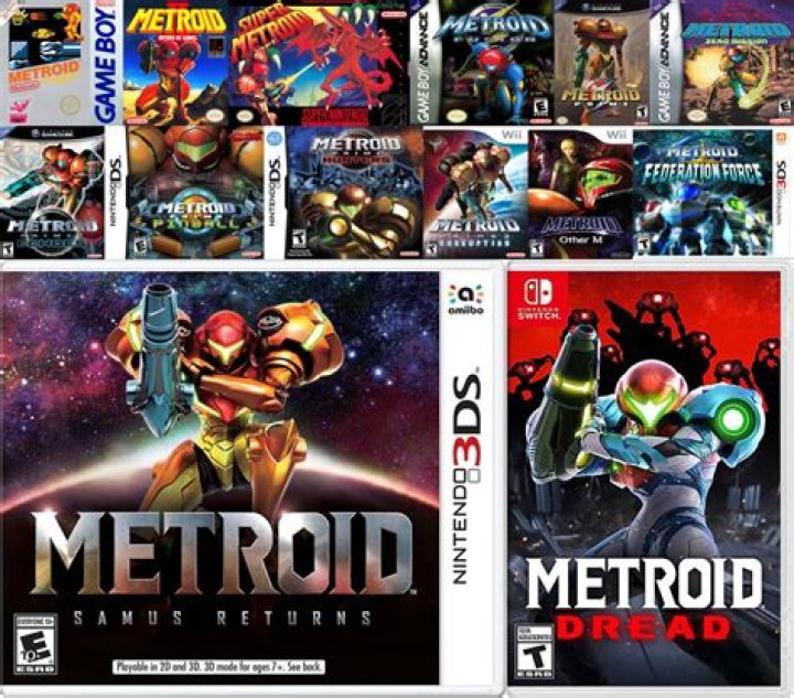 Every Metroid game, in release order