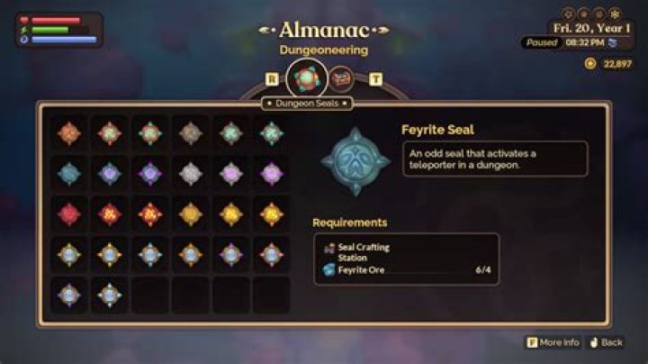 Fae Farm Floating Ruins Guide | All Seals, Resources, and Materials