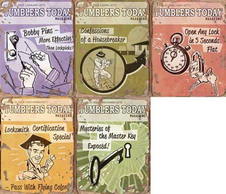 Fallout 76 - Tumblers Today Magazines in Fallout 76
